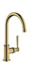 AXOR-HG-AXOR-Montreux-Einhebel-Waschtischmischer-210-mit-Hebelgriff-und-Ablaufgarnitur-Polished-Gold-Optic-16518990 gallery number 1